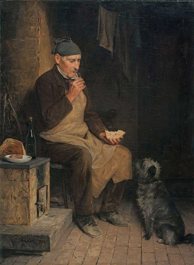Albert Anker, Public domain, via Wikimedia Commons